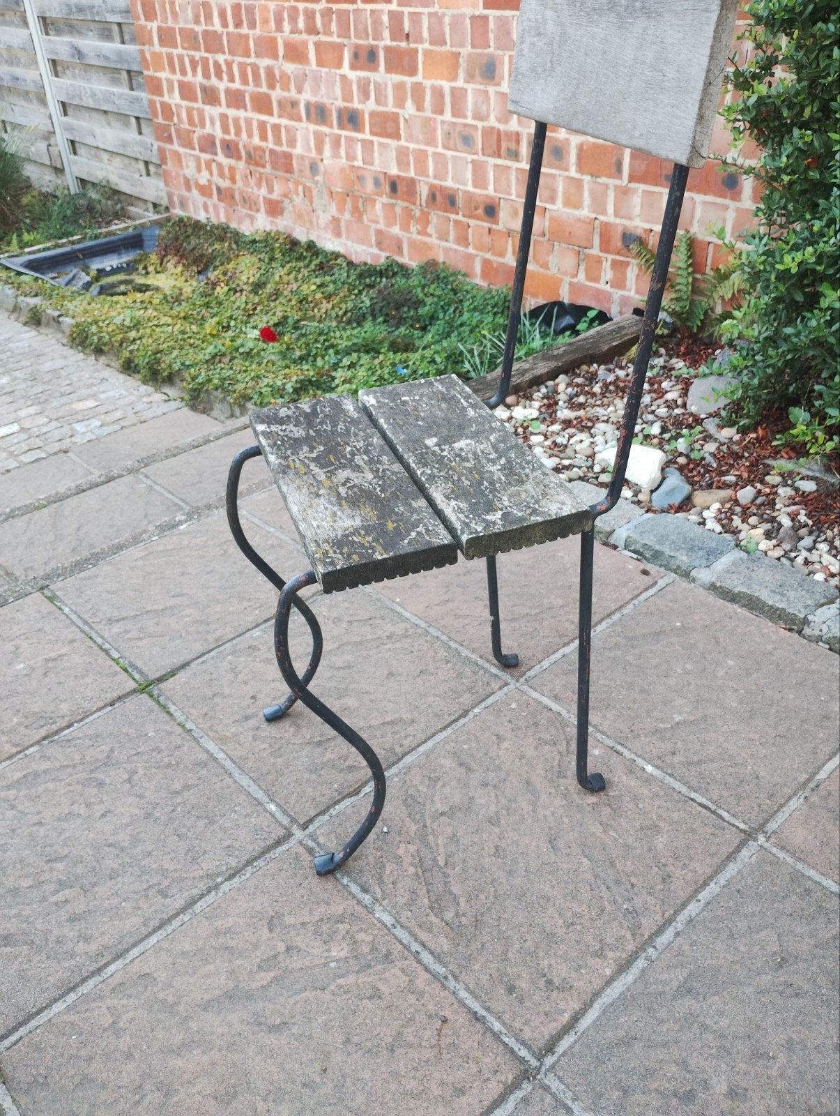 4 design terrasstoelen te koop (Patrice Grullaz), Tuin en Terras, Ophalen, Gebruikt