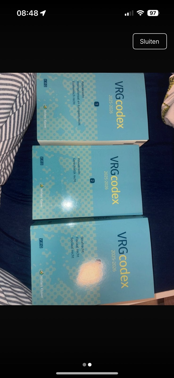 VRG codex, alle delen, Ophalen of Verzenden, Nieuw, Hogeschool