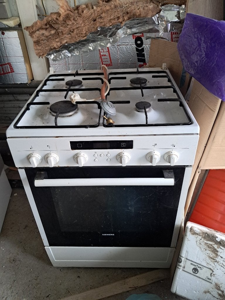 Cuisinière gaz Siemens, Electroménager, Gaz, Gril, 4 zones de cuisson, Comme neuf