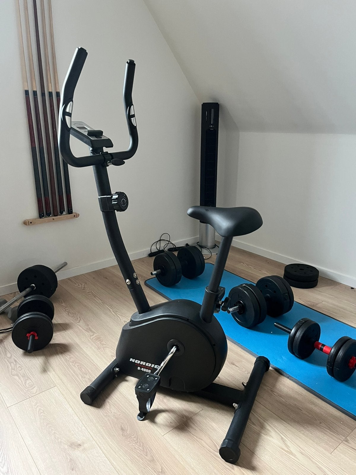 Hometrainer Nordic fitness B-4000, Sports & Fitness, Enlèvement, Comme neuf, Vélo d'appartement