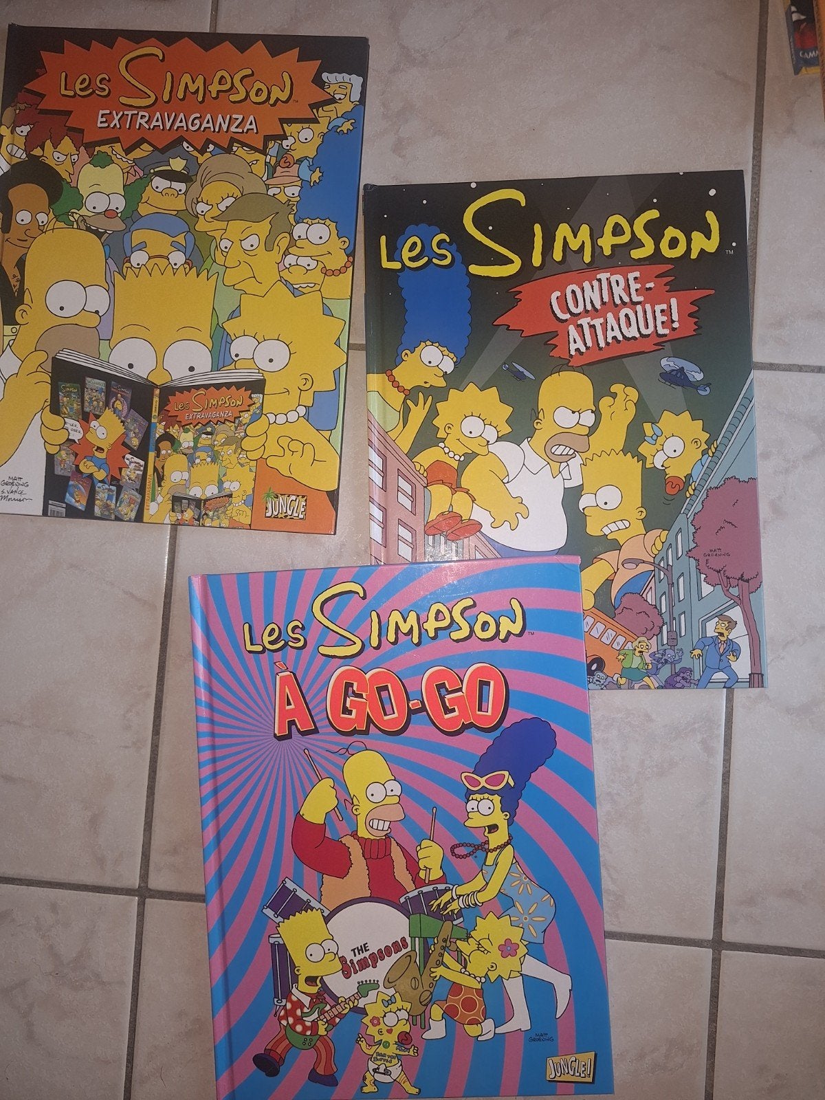 Lot de 3 Bd Les Simpson 10,12,23 pour 9€, Une BD, Enlèvement, Comme neuf