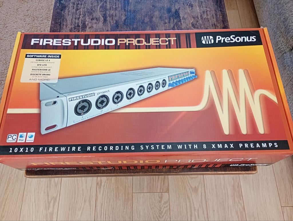 PreSonus FIRESTUDIO PROJECT, Enlèvement