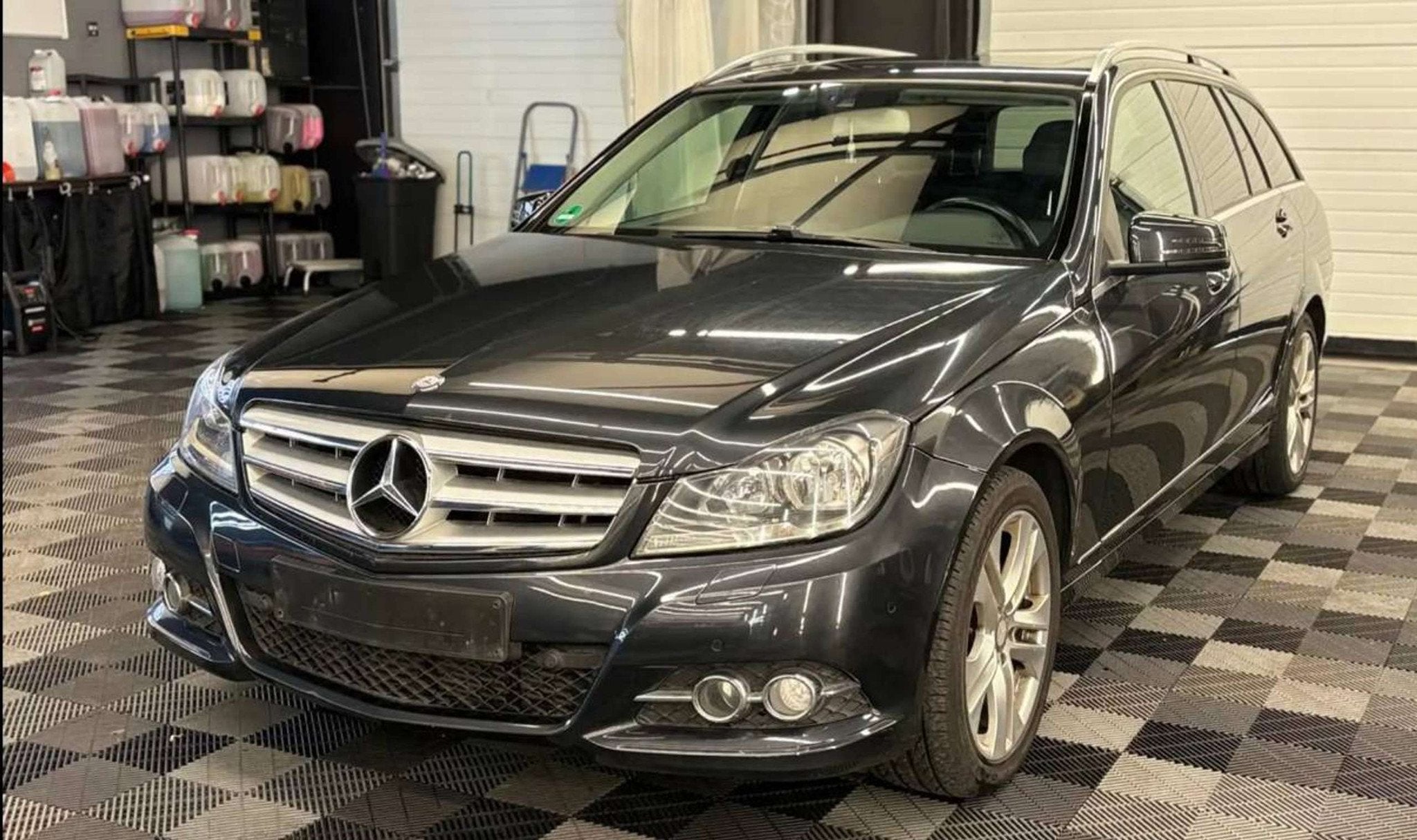 Mercedes-Benz C-Klasse 200 cdi Avantgarde BJ 2014 217000km, Autos, Entreprise, Noir, 5 portes, 4 cylindres