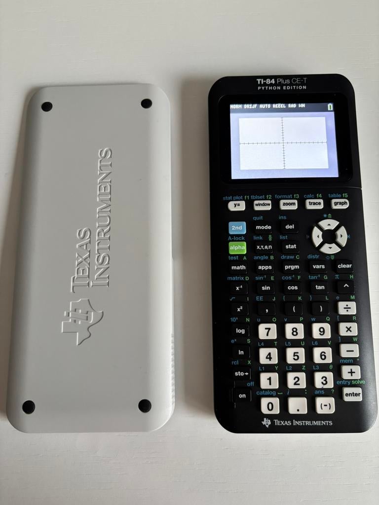 Texas Instruments TI-84 Plus CE-T, Diversen, Ophalen of Verzenden, Grafische rekenmachine, Zo goed als nieuw