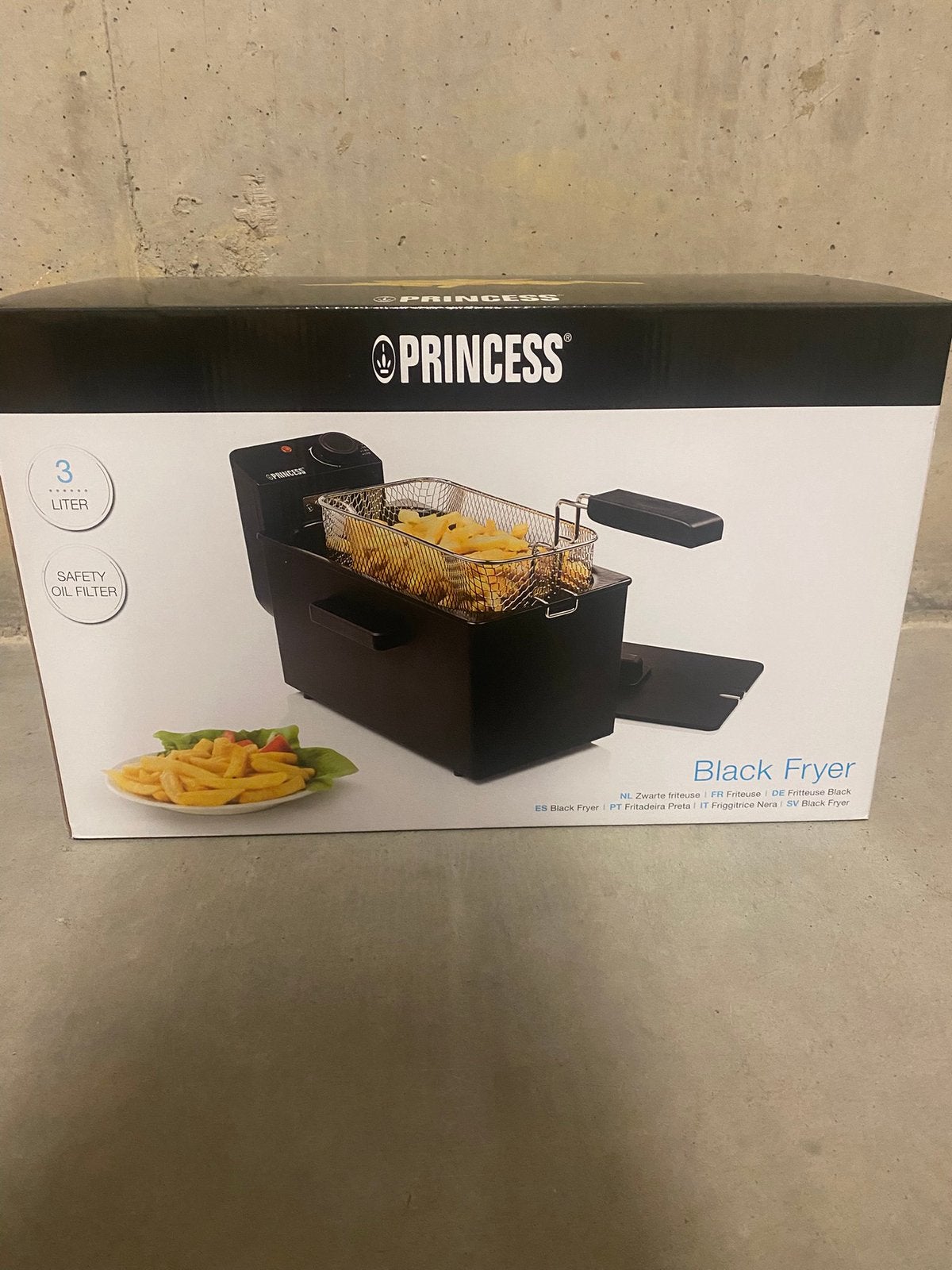 Princess Friteuse 3L, Elektronische apparatuur, Ophalen of Verzenden, Nieuw