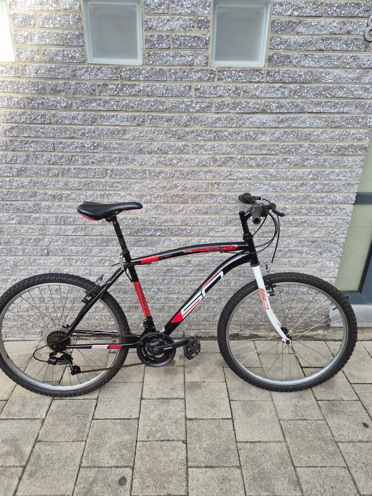 Mountainbike 3x7s 26inch wielen volledig nagekeken, rijklaar, Gebruikt, 26 inch, Velgrem, Meer dan 20 versnellingen