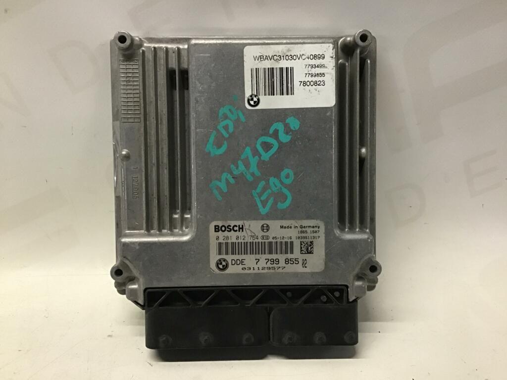 Computer motormanagement BMW 3-serie E90 7799855, -, Utilisé, -, Enlèvement ou Envoi