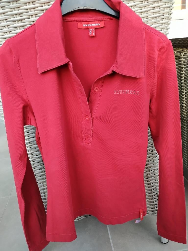 bloesje/pulletje  small xx By Mexx roos/rood kleur LM, Ophalen of Verzenden, Maat 36 (S), Rood