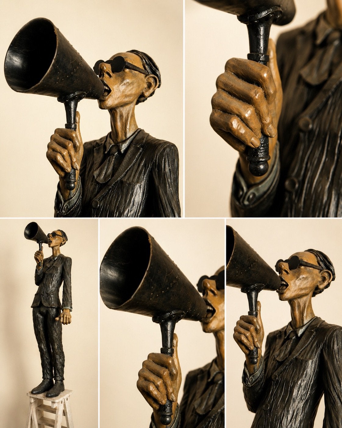Geen galerij. Een thuis waar kunst leeft., Antiquités & Art, Art | Sculptures & Bois, Enlèvement