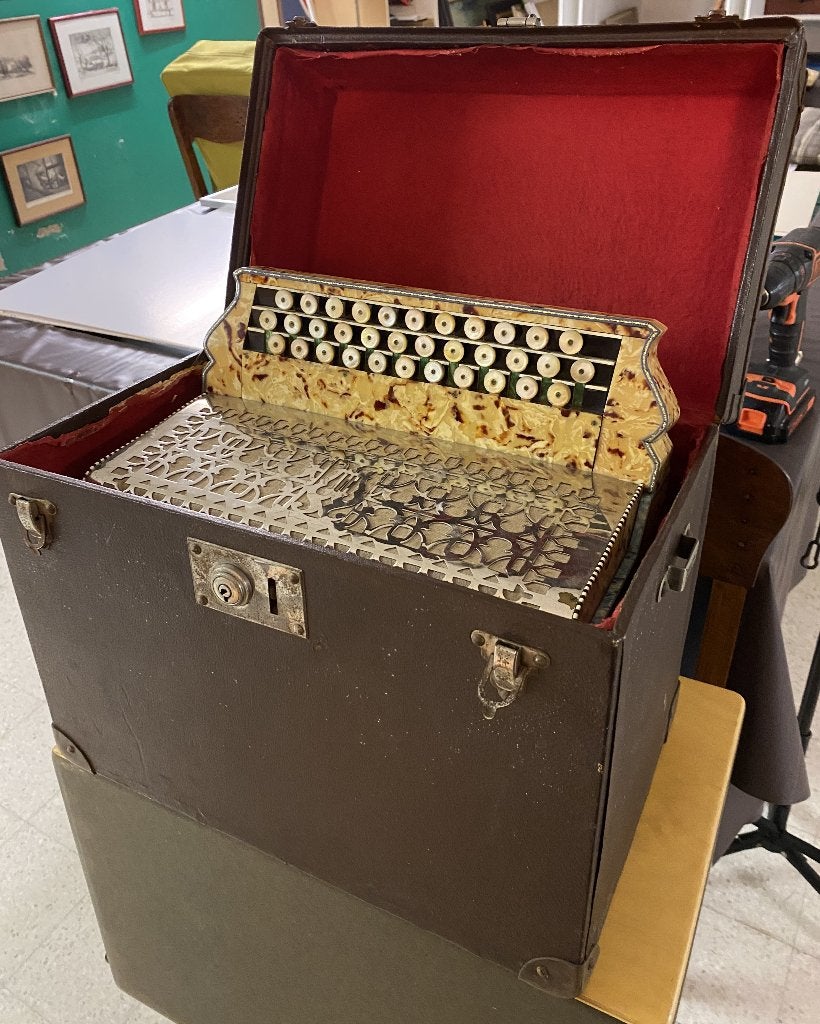 Accordéon Camille Parys Bruxelles, Musique & Instruments, Autres marques, Autres formats, Enlèvement, Utilisé