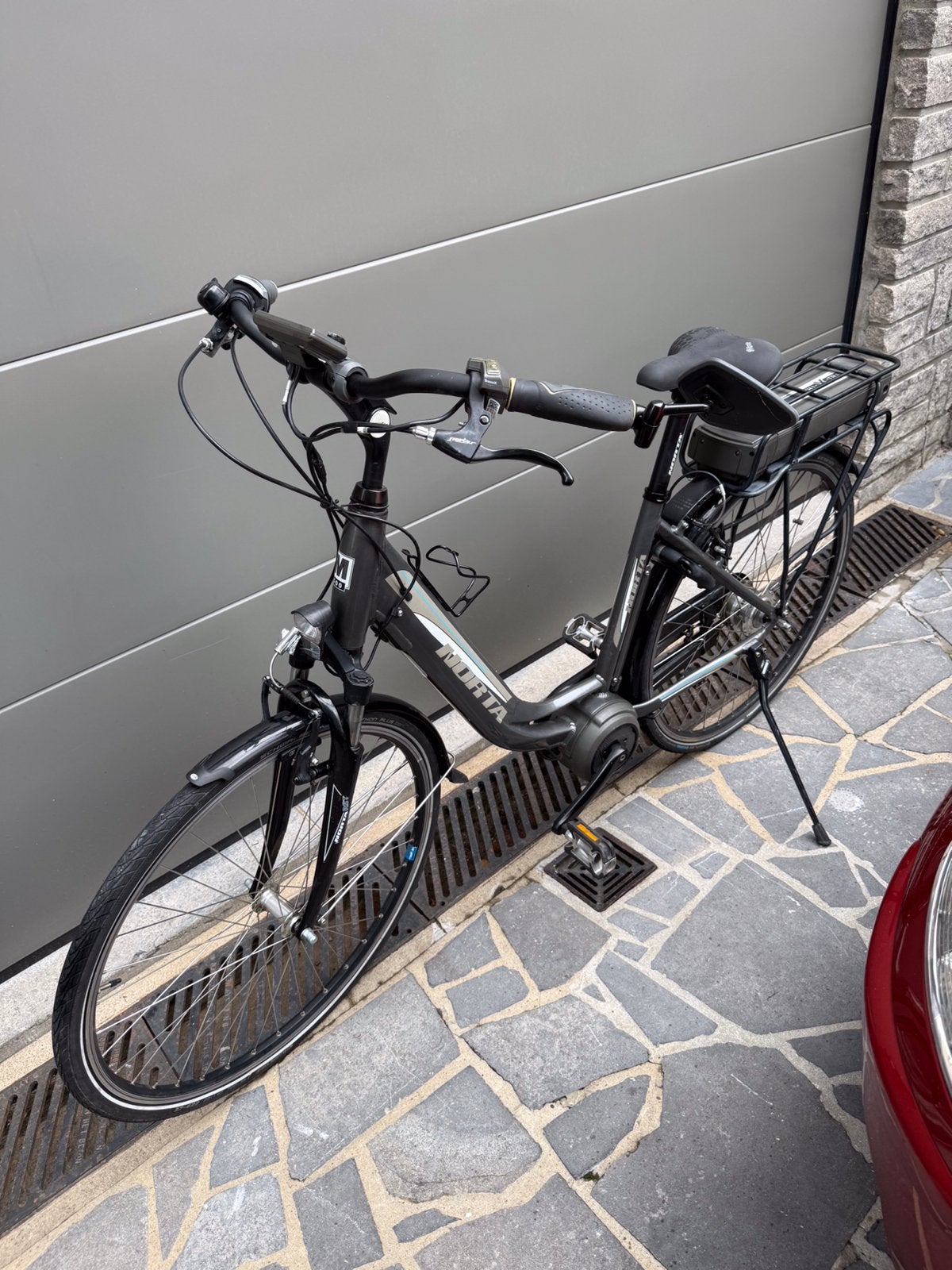 Vrouwenfiets Norta M500 electrisch, Ophalen, Zo goed als nieuw