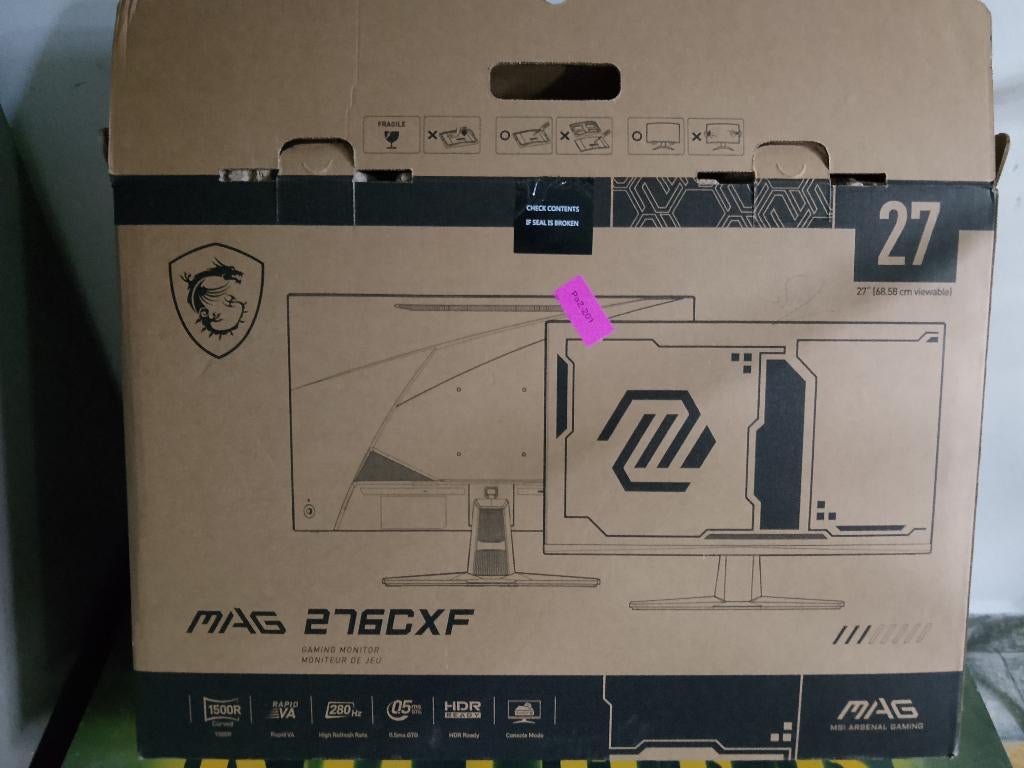 Msi 276cxf, Ophalen, MSI, Nieuw, Gaming