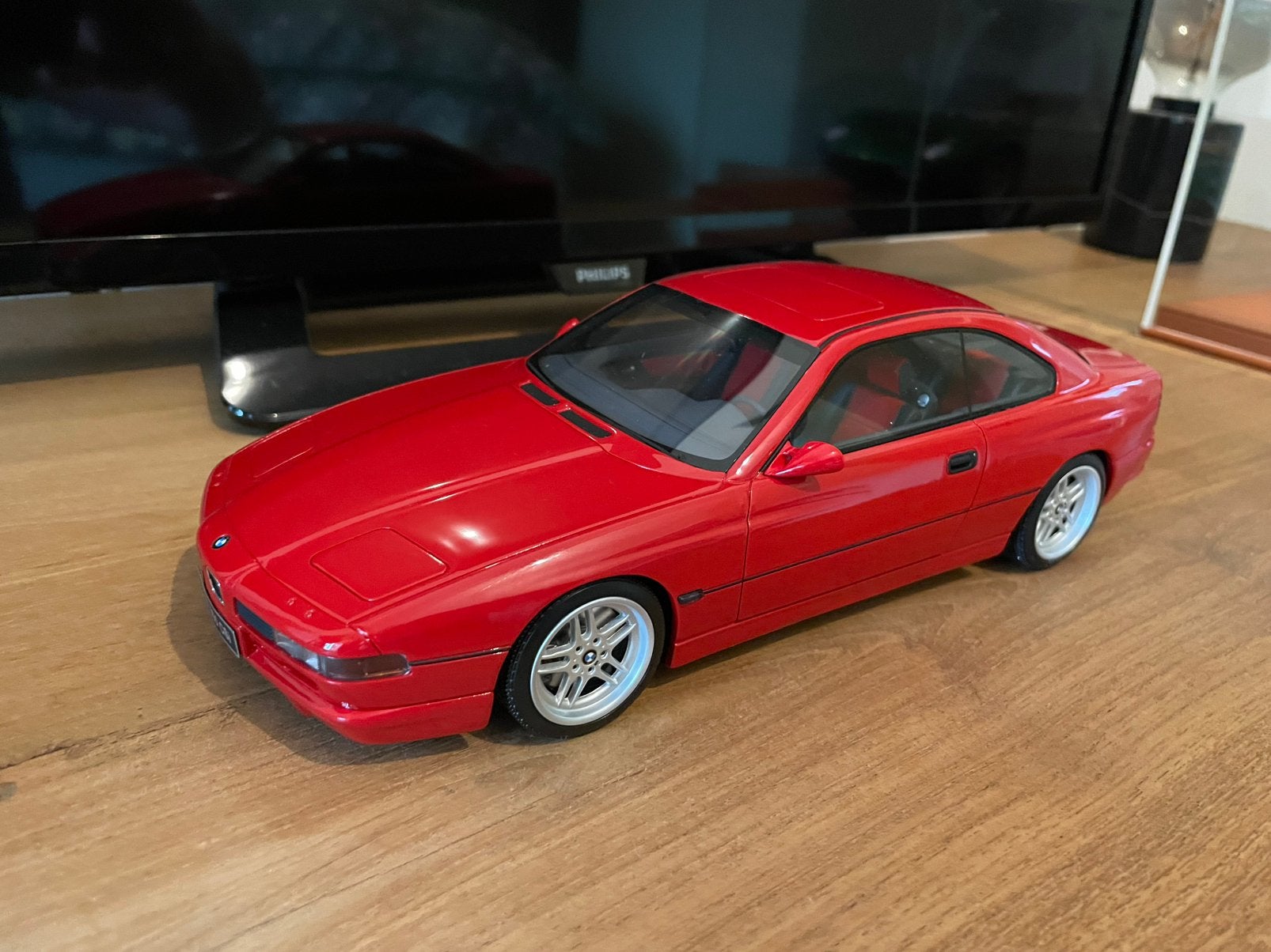 Bmw 850 csi 1/18 ottomobile, Hobby & Loisirs créatifs, Voitures miniatures | 1:18, Enlèvement, Comme neuf, Voiture, OttOMobile