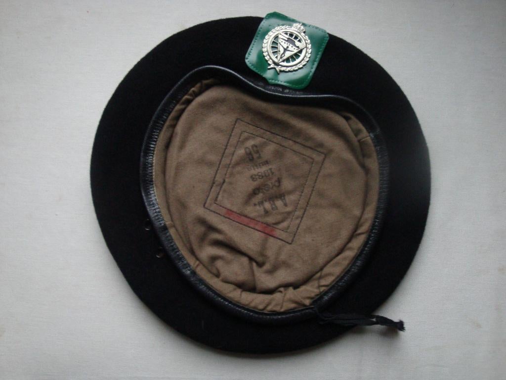 BERET CARABINIER CYCLISTE, Ophalen of Verzenden, Landmacht, Helm of Baret