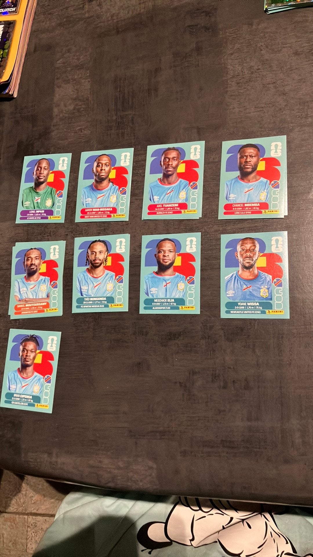 Stickers Panini Coupe du Monde 2026 Congo, Enlèvement ou Envoi, Neuf