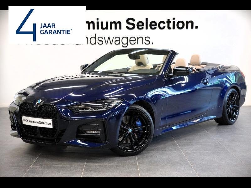 BMW Serie 4 420 M PACK PRO 19¨M VELG HARMANKARDON CAMERA, Auto's, BMW, Automaat, 1998 cc, Cabriolet, Blauw