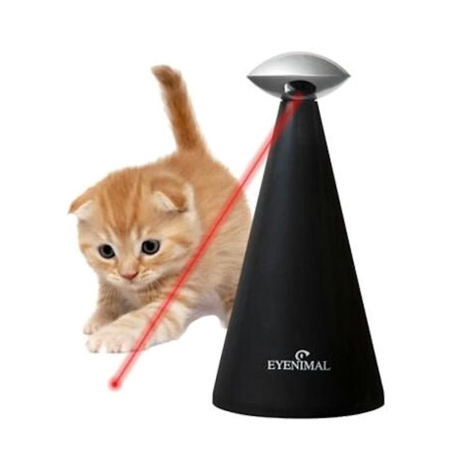 Laser automatique Eyenimal, Animaux & Accessoires, Jouets pour chats, Enlèvement, Comme neuf, Jouets laser