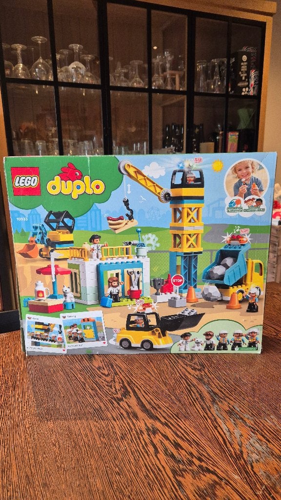 Lego DUPLO 10933 Torenkraan & Bouwterrein NIEUW in doos, Enfants & Bébés, Jouets | Duplo & Lego, Neuf, Ensemble complet, Duplo