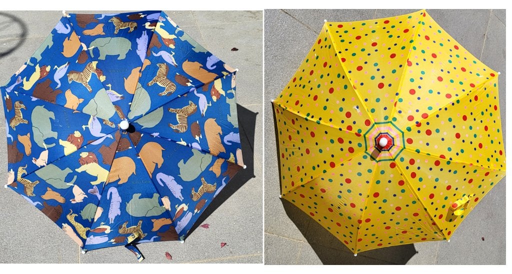 lot de 2 parapluies pour enfants originaux, Bijoux, Sacs & Beauté, Parapluies, Enlèvement