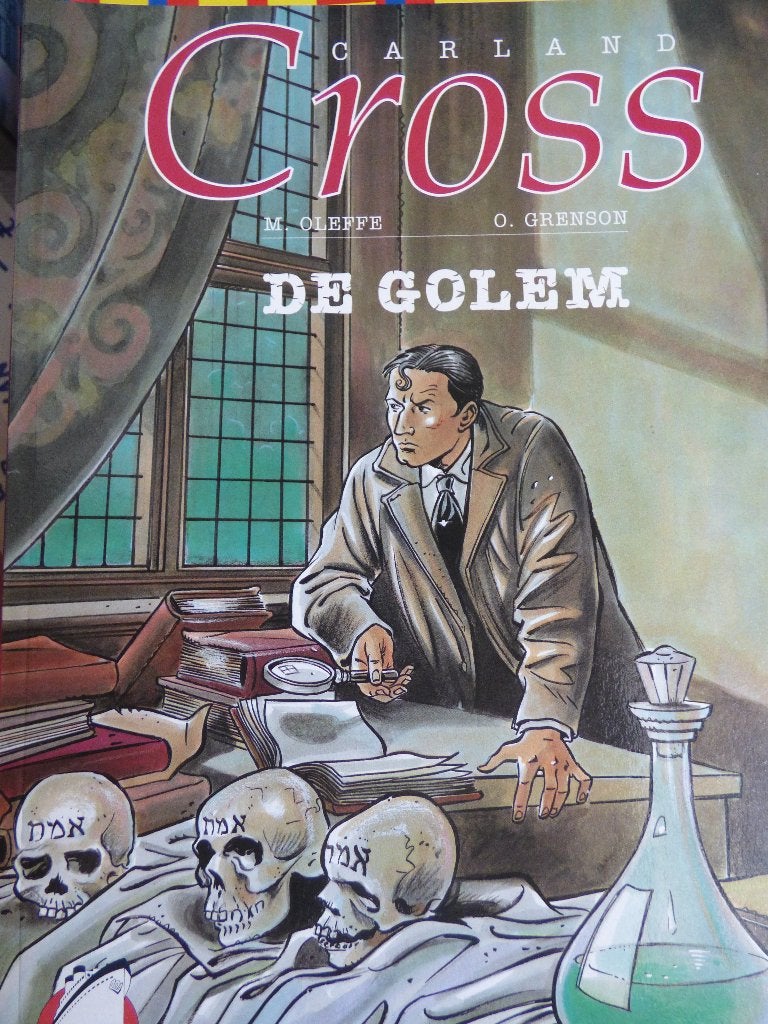 carland cross  :   de golem      softcover, Enlèvement ou Envoi