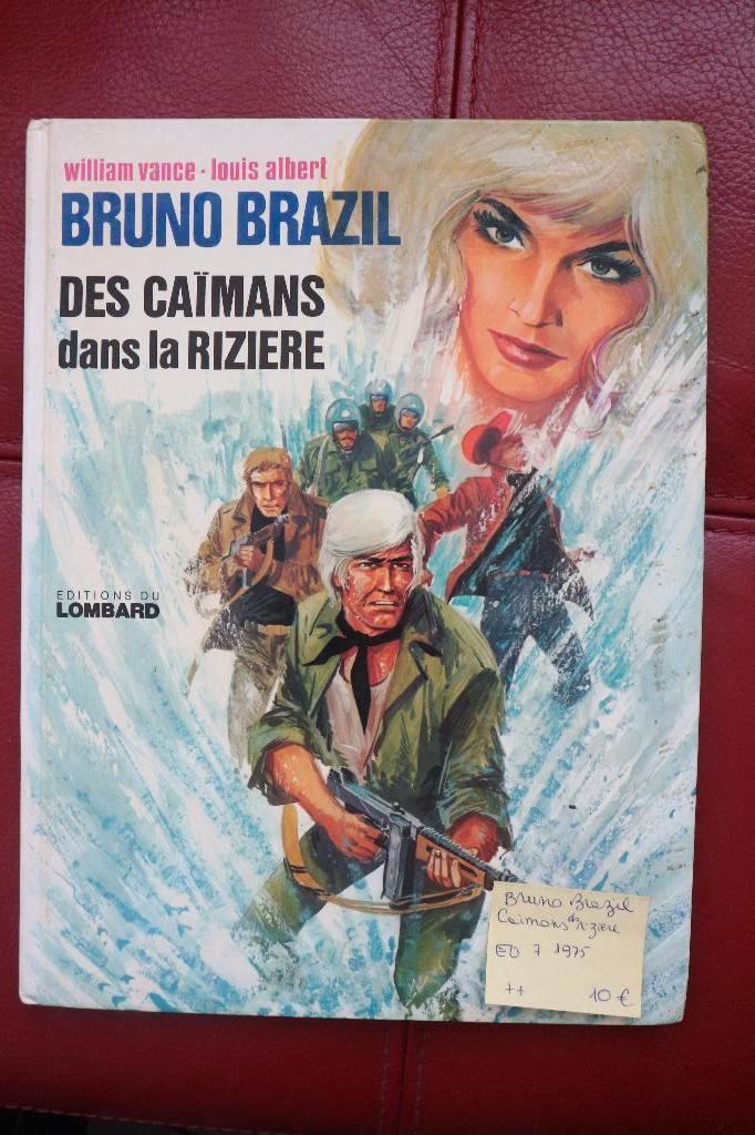 bd BRUNO BRAZIL DES CAIMANS.. EO7, Boeken, Stripverhalen, Eén stripboek, Ophalen of Verzenden