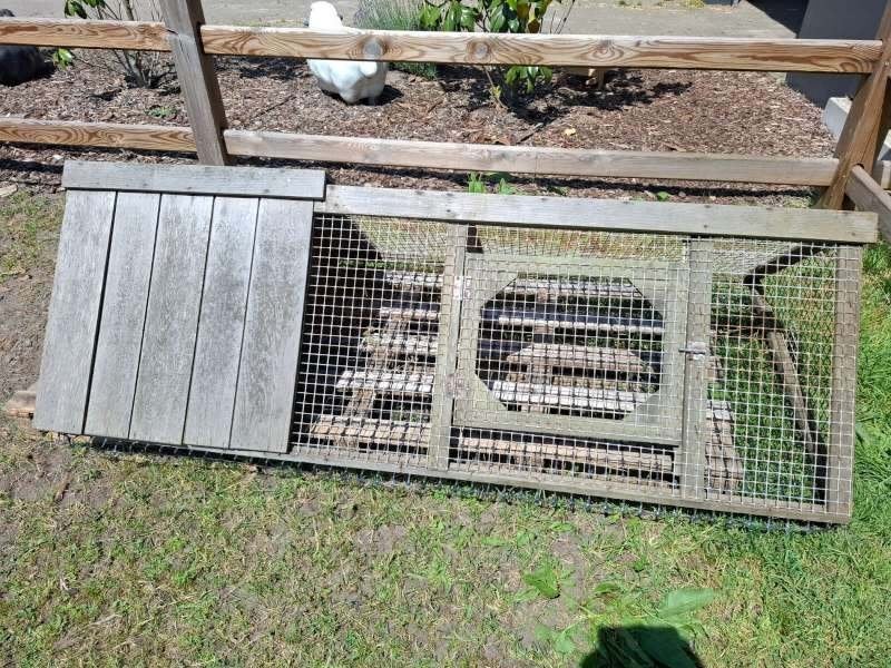Konijnenhok, Dieren en Toebehoren, Ophalen, Zo goed als nieuw, Hok, Konijn