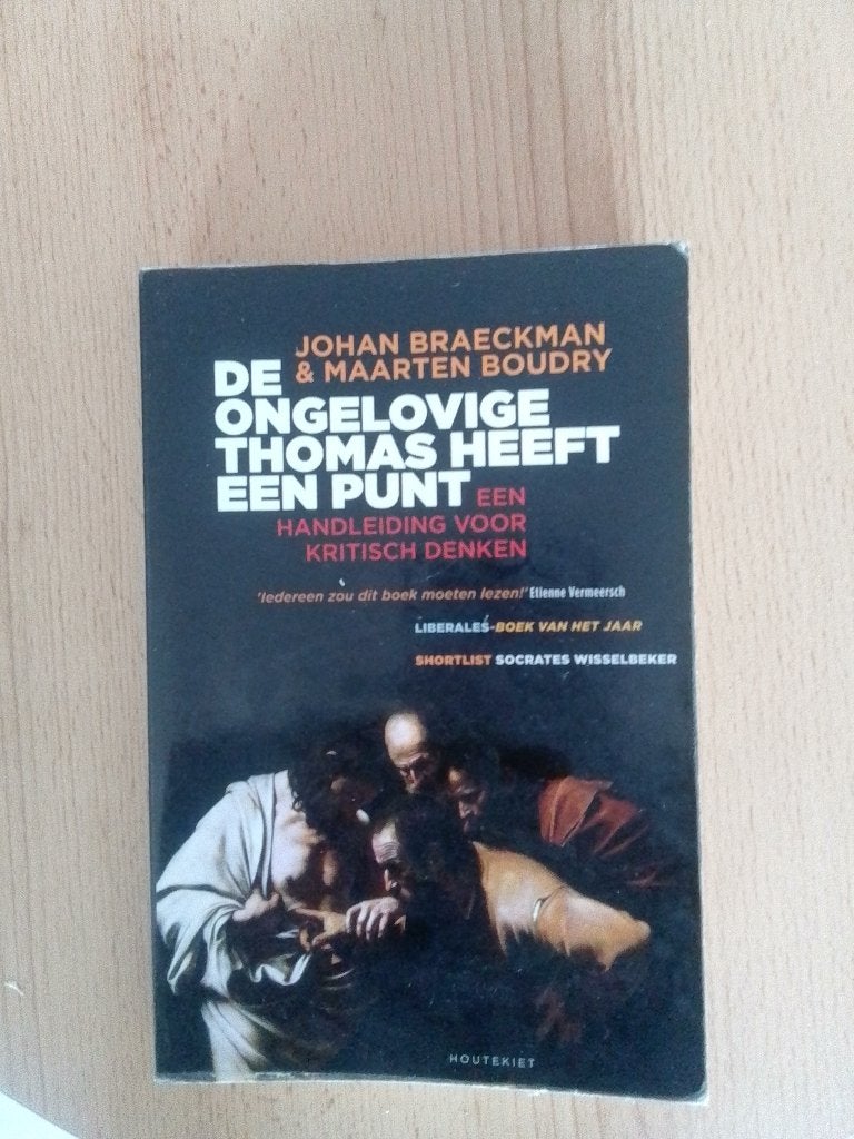 Een handleiding voor kritisch denken, Gelezen, Ophalen of Verzenden, Maarten boudry, Algemeen