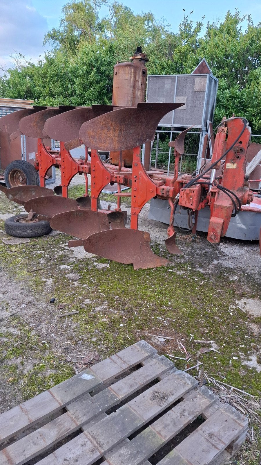 5 schaarploeg hoogte 1,17 m, Zakelijke goederen, Ophalen
