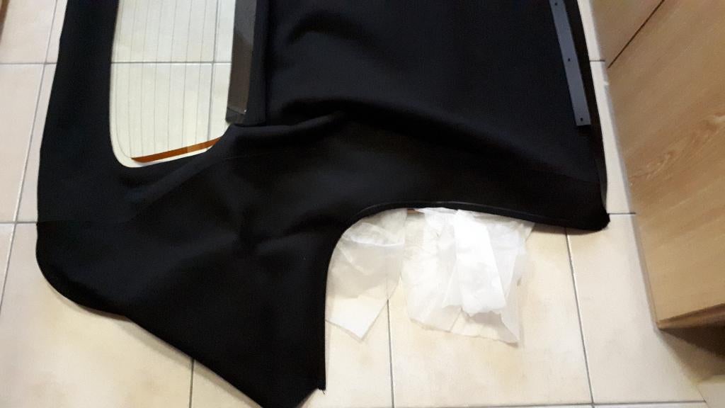 Zwarte softtop in stof voor MX-5 ND, Ophalen, Nieuw, Mazda