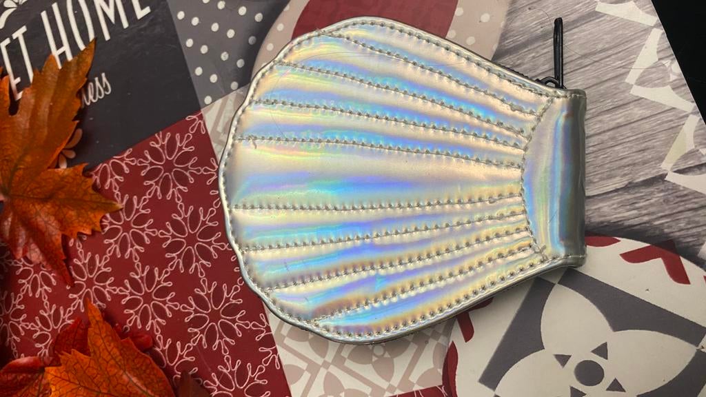 Etui en accessoires voor manicure met zeeschelp, Ophalen, Gebruikt