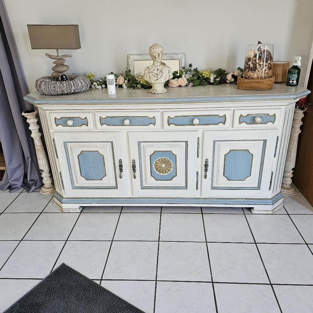 Armoire de cuisine de grand-mère, Avec tiroir(s), Vintage, Enlèvement, Utilisé