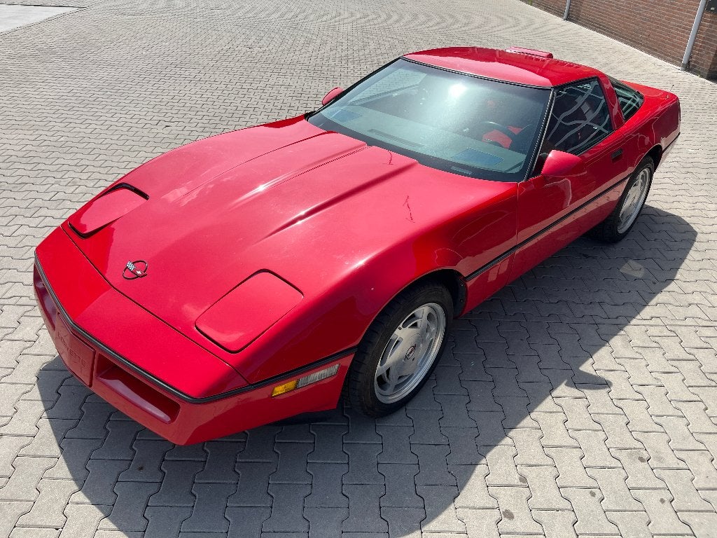 Corvette C4 Targa 1989, Autos, Oldtimers & Ancêtres, Entreprise, Achat, Chevrolet, Essence, Coupé, 2 portes, Automatique, Rouge