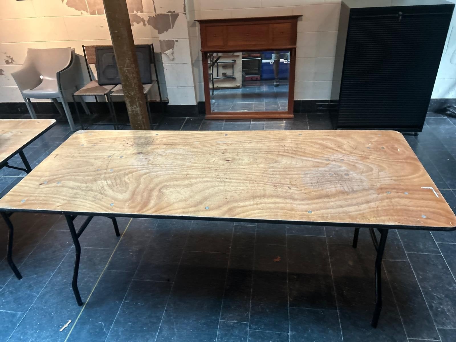 3 tafels, opklapbaar, Enlèvement