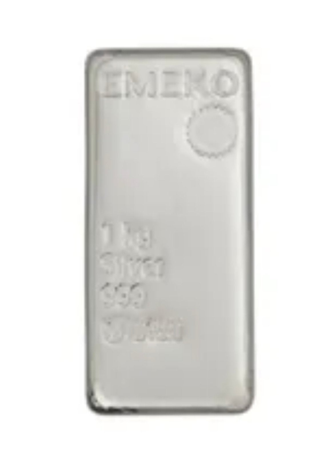 Emeko zilverbaren, Postzegels en Munten, Ophalen of Verzenden, Zilver