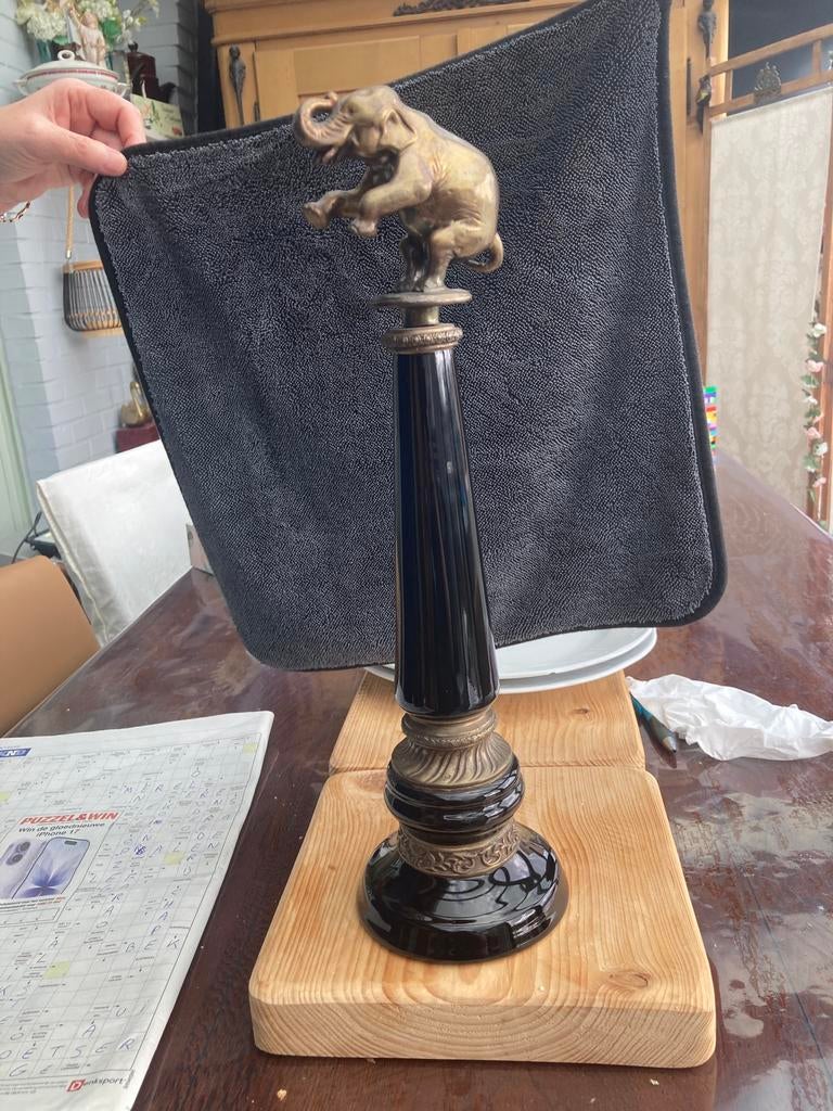 Bronzen olifant wong lee, Antiek en Kunst, Ophalen