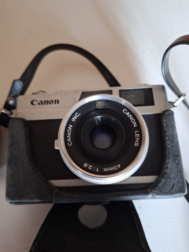 canon canonet 28 camera, Ophalen, Fototoestel