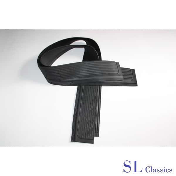 Instap rubber links en rechts, Zwart Mercedes-Benz SL / SLC, -, Nieuw, Ophalen of Verzenden, -