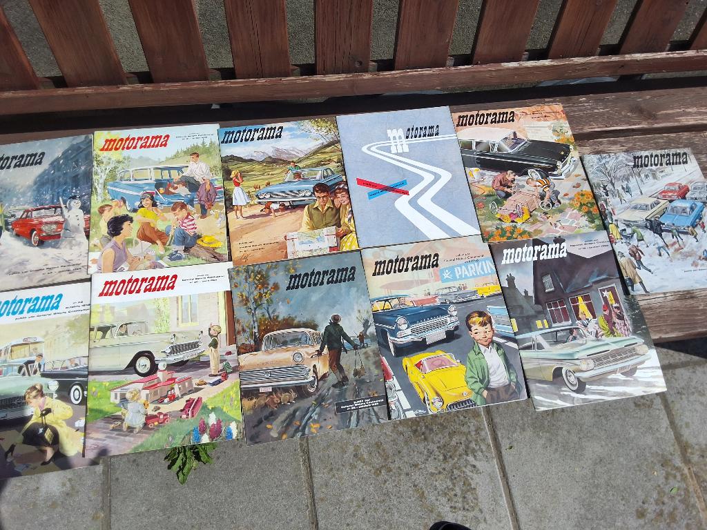 Lot ancienne motorama, Livres, Enlèvement ou Envoi