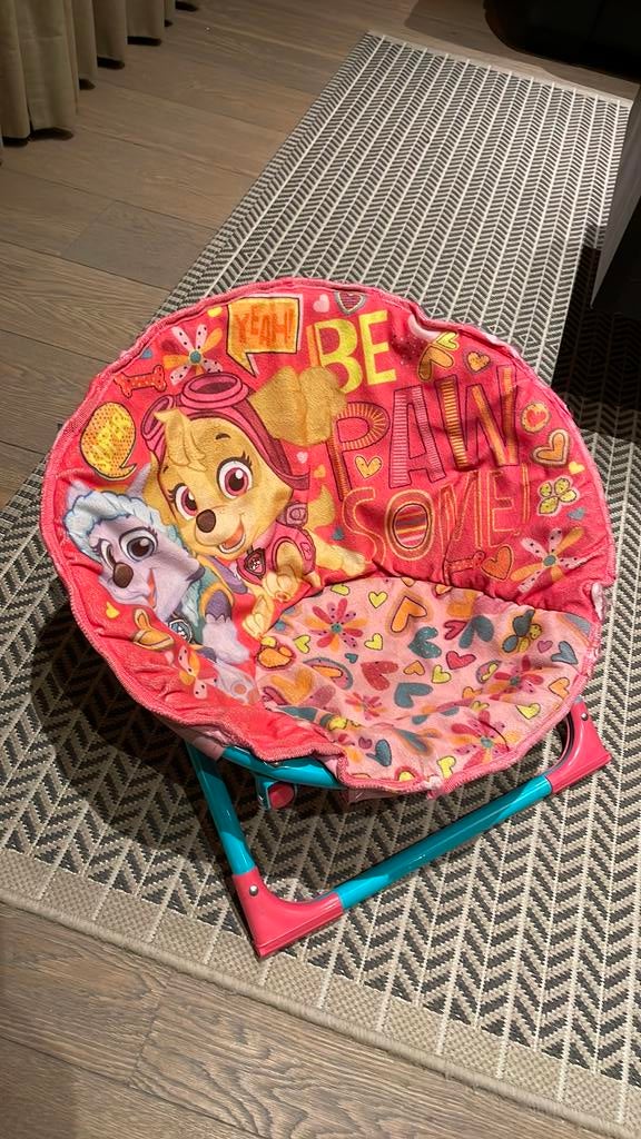 Kinder zitje Paw Patrol., Ophalen, Gebruikt, Stoel(en)