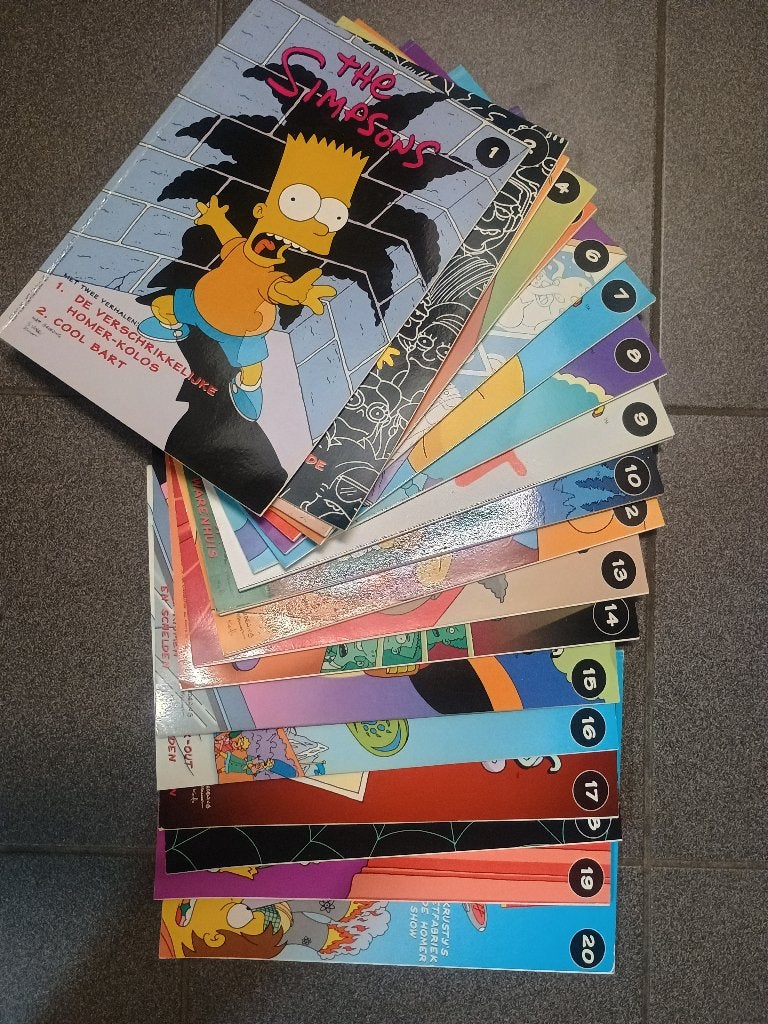 Strips van the Simpsons van Nr tot en met Nr 20, Boeken, Meerdere stripboeken, Ophalen, Nieuw