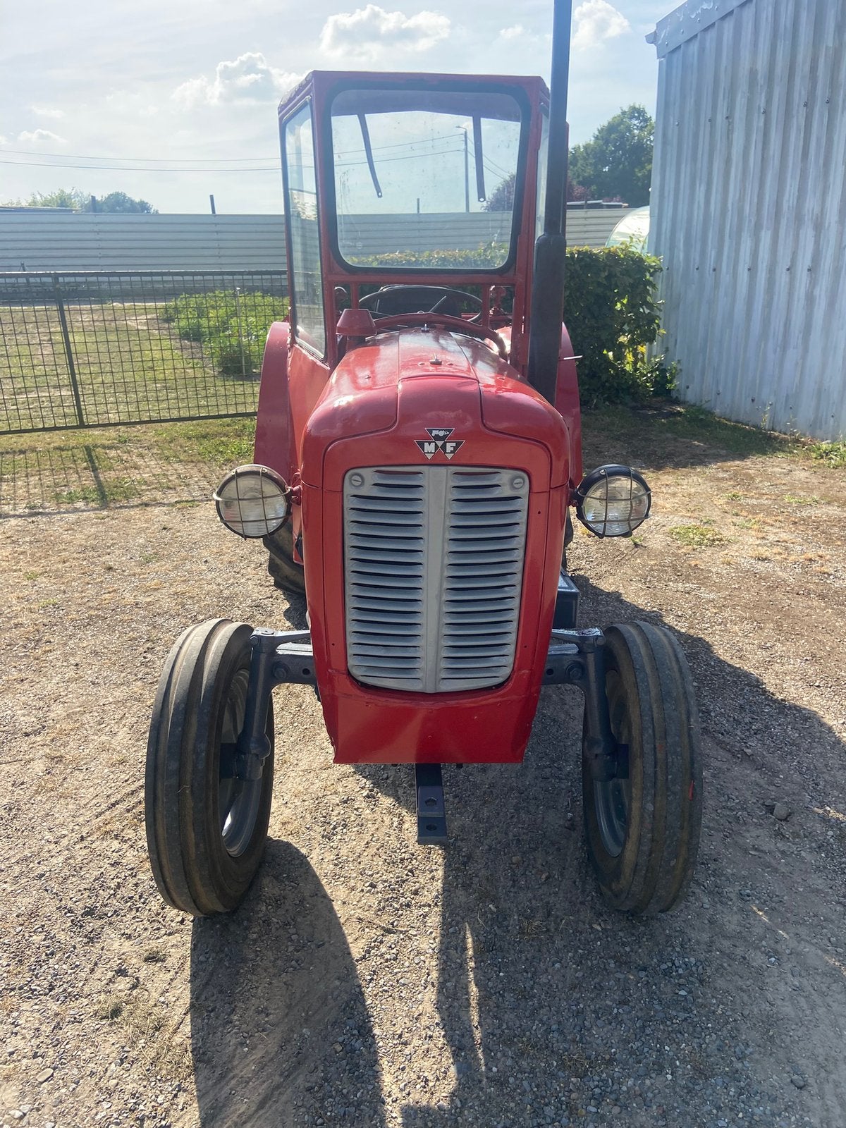 Massy - Ferguson ( met motor 135 ) smalspoor, Ophalen