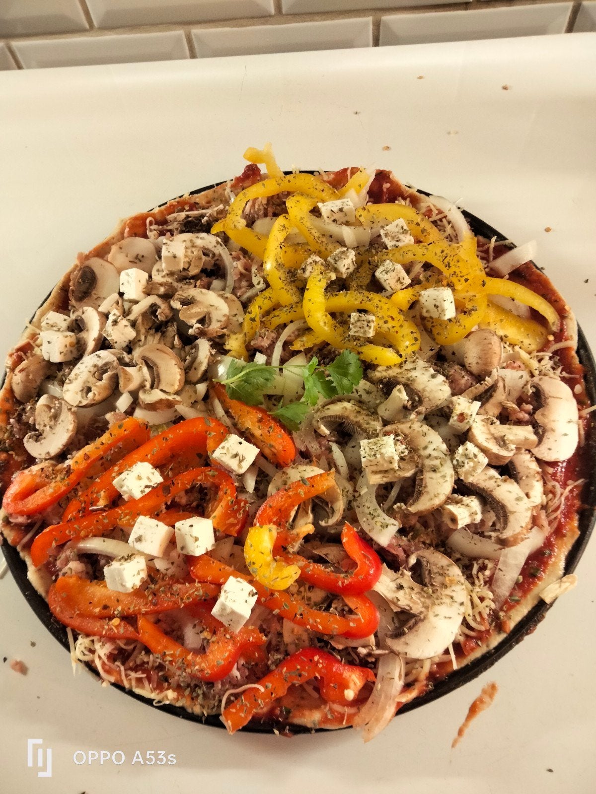Pizza artisanale maison, Enlèvement