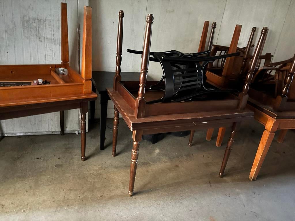 Terras stoelen taffels enz…, Ophalen, Gebruikt