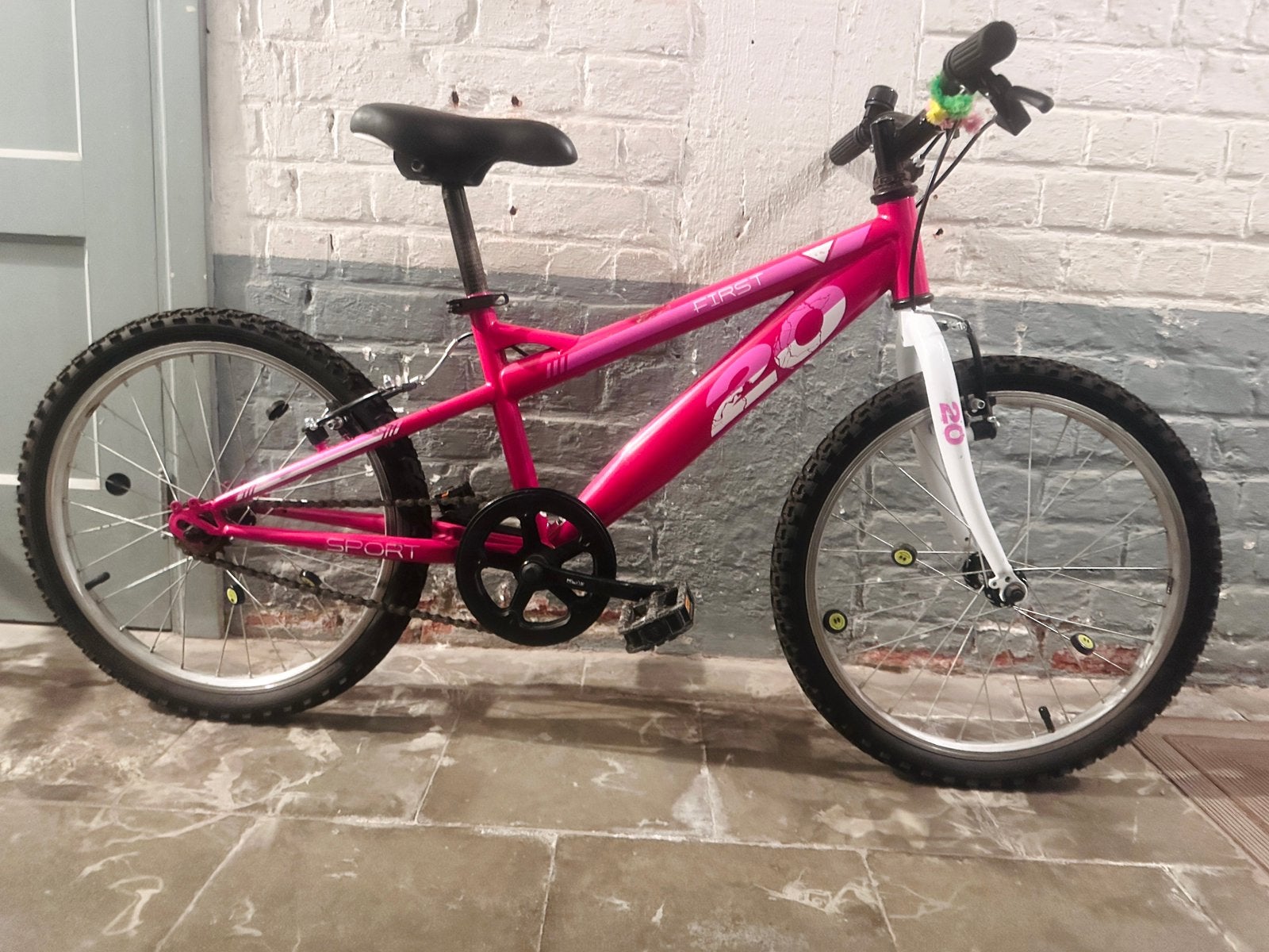 Vélo enfant BTWIN 20 pouces rose • Prêt à rouler, Vélos & Vélomoteurs, Enlèvement, Utilisé, 20 à 24 pouces