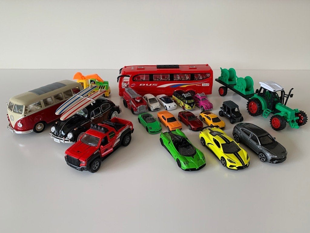 Speelgoed auto's, Ophalen, Gebruikt