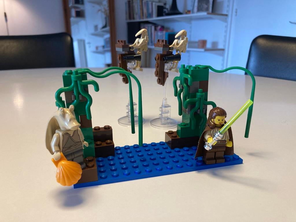 Star Wars Lego 7121: Naboo Swamp, Ophalen, Zo goed als nieuw