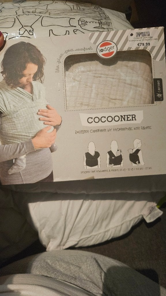 Draagdoek baby Cocooner, Kinderen en Baby's, Babydragers en Draagdoeken, Ophalen, Zo goed als nieuw, Zij, Draagdoek