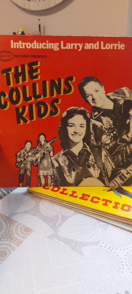 Vinyle 33 tours The Collins Kids, Enlèvement