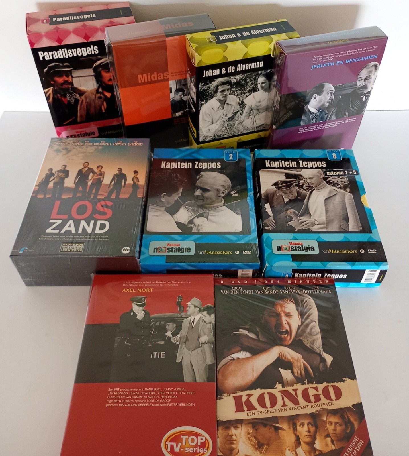 Diverse Vlaamse series te koop, Enlèvement ou Envoi