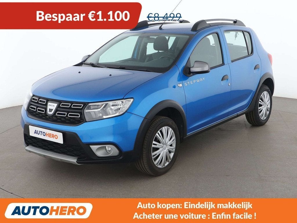 Dacia Sandero 0.9 TCe Stepway Prestige, Autos, Achat, https://public.car-pass.be/vhr/aa9a831e-f607-4d28-a201-115d78cf565f, Tissu